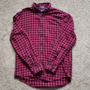 🧨 On The Road Slim Fit Plaid Flannel LS Shirt